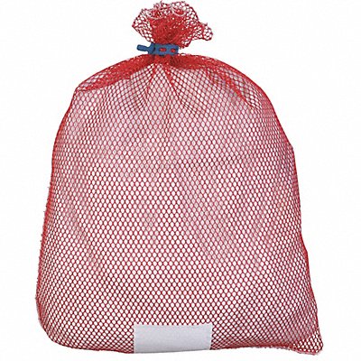 Laundry Bag Red Rubber Closure PK12 MPN:ID245157