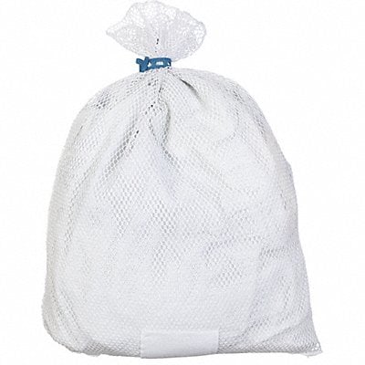 Laundry Bag White Rubber Closure PK12 MPN:ID245165