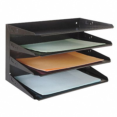 Desk Organizer 4 Horizontal Blk MPN:1AYE5