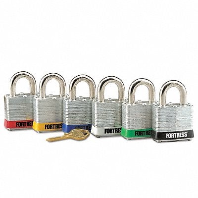 Lockout Padlock KD Yellow 1-1/4 H MPN:1803LHYLW