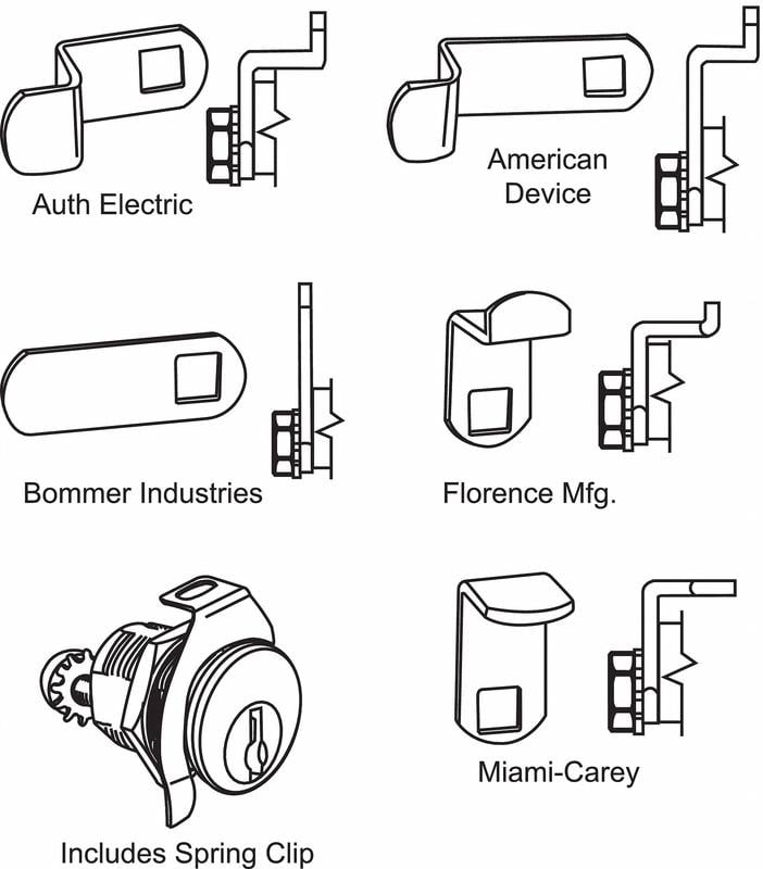 Lock Kit For 4C Pedestal Mailboxes MPN:97-75