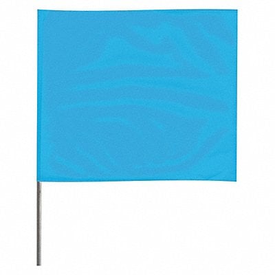 Marking Flag 21  Glo Blue PVC PK100 MPN:2321BG-200