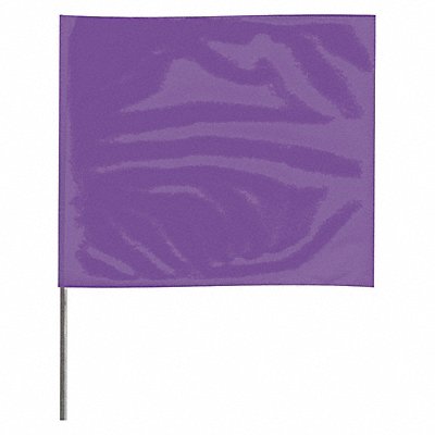 Marking Flag 21  Purple PVC PK100 MPN:2321PP-200