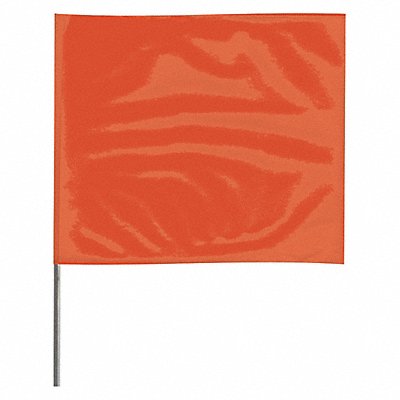 Marking Flag 18  Orange PVC PK100 MPN:4518O-200