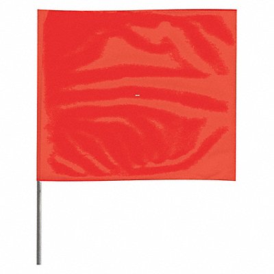 Marking Flag 18  Red PVC PK100 MPN:4518R-200