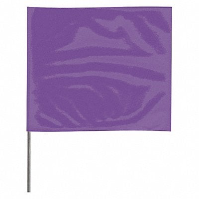 Marking Flag 21  Purple PVC PK100 MPN:4521PP-200