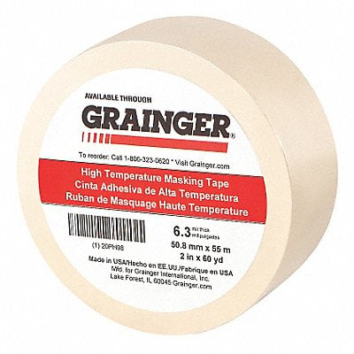 Masking Tape 2 W 60 yd L Tan MPN:20PH98