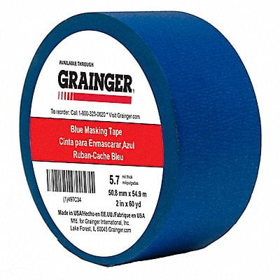 Masking Tape 2 W 60 yd L Blue MPN:TC27-2