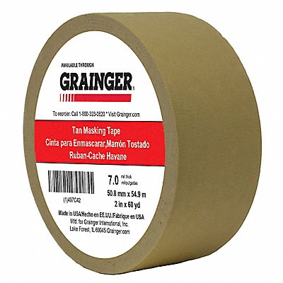 Masking Tape 2 W 60 yd L Tan MPN:TC450-2