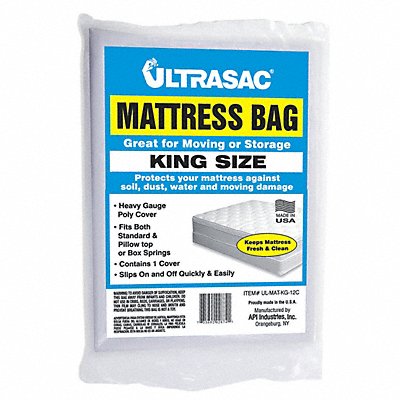 Mattress Bag King 2 mil MPN:4NZF9