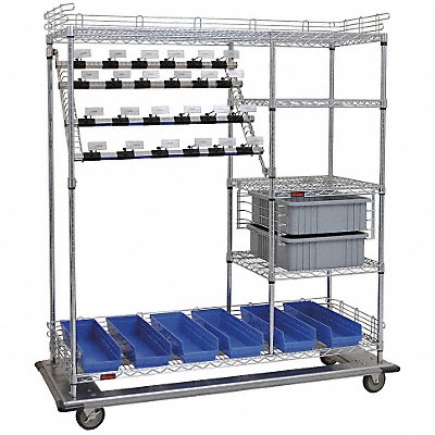 Catheter Storage Cart 60x68 5 Shelves MPN:CPC6024D