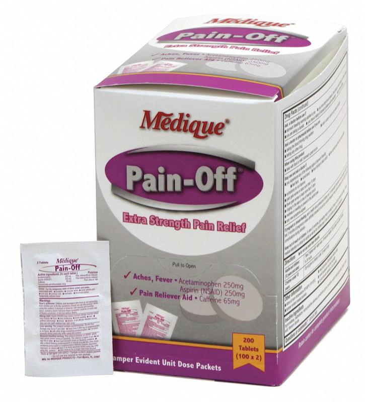 Pain Relief Tablet 565mg Size PK200 MPN:22847