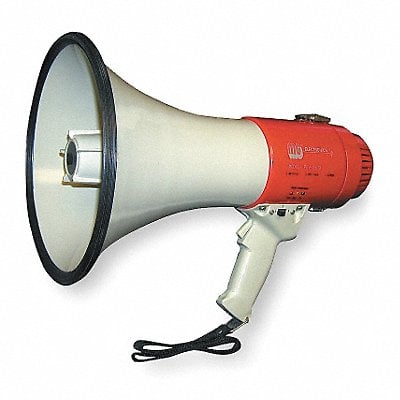 Megaphone Dia 8 1/2 In Range 1 Mile MPN:3YML9