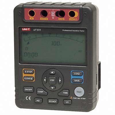 Megohmmeter 250 to 1000V DC LCD MPN:5URG2