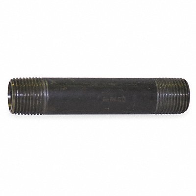 Black Pipe Nipple Threaded 1/2x12 In MPN:1RJX8