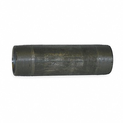 Black Pipe Nipple Threaded 1-1/4x2-1/2In MPN:1RKB5