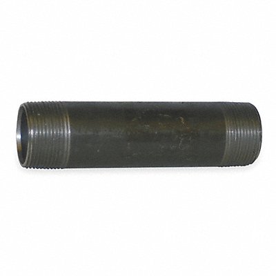 Black Pipe Nipple Threaded 1-1/2x10 In MPN:1RKD6