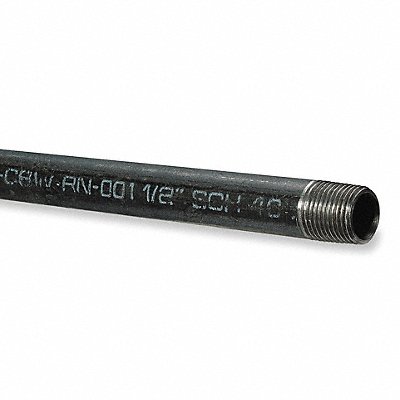 Black Pipe Threaded 1/2x10 ft. MPN:583-1200GR