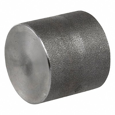 Round Cap 316 SS 3/4 in Pipe Size FNPT MPN:2TY78