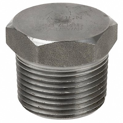 Hex Head Plug 304 SS 2 MNPT Class 3000 MPN:4307000466