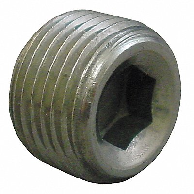 Hex Recessed Head Plug Magnetic 3/8 in MPN:5034011