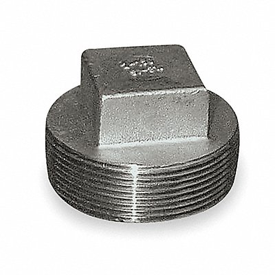 Square Head Plug 316L SS 1 in MNPT MPN:60SQ112N010