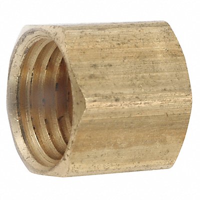 Cap Brass 1/8 in Pipe Size Female NPT MPN:706108-02