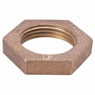 Locknut Brass 1/4 in Pipe Size FNPT MPN:22UL28