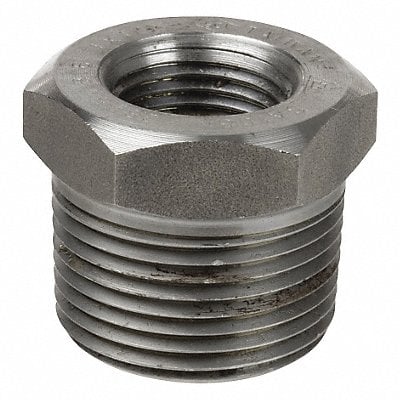 Hex Reducing Bushing 304 SS 1/4 x 1/8 in MPN:1RRN7