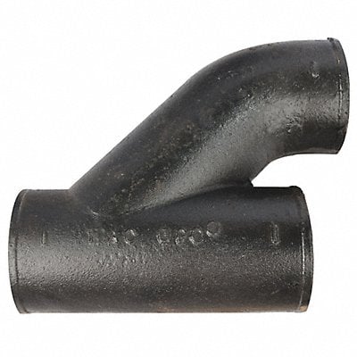 Wye Cast Iron 3 in Pipe Size Socket MPN:221650