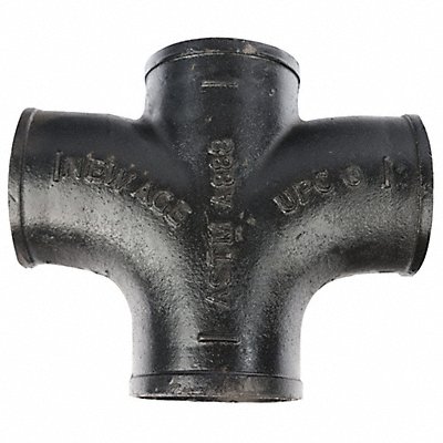 Sanitary Cross Cast Iron 1 1/2 in MPN:221850