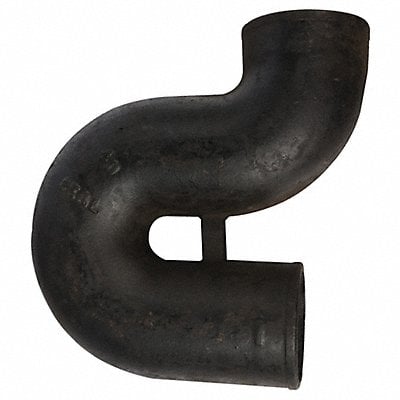 P-Trap Cast Iron 2 in Pipe Size Socket MPN:222508