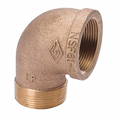 90 Street Elbow Brass 3/8 in NPT MPN:22UL06