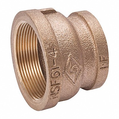 Coupling Brass 3/8 x 1/4 in Female NPT MPN:22UL47