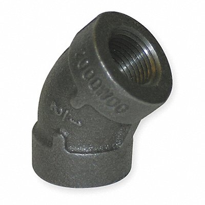 45 Elbow Malleable Iron 3 in FNPT MPN:2WU25