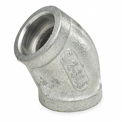 45 Elbow 304 SS 1/8 in Class 3000 MPN:4307004350