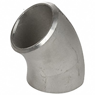 45 Elbow 316 SS 2 x 2 in Pipe Size MPN:4381013850