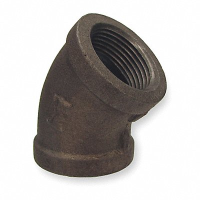 45 Elbow Malleable Iron 1/8 in NPT MPN:5P466