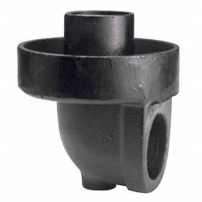 90 Drip Pan Elbow Cast Iron 3/4 in MPN:DPE-D