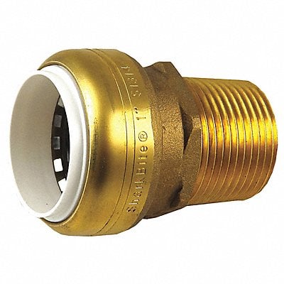 Male Adapter Brass 2.4inL 1 in dia. MPN:UIP140