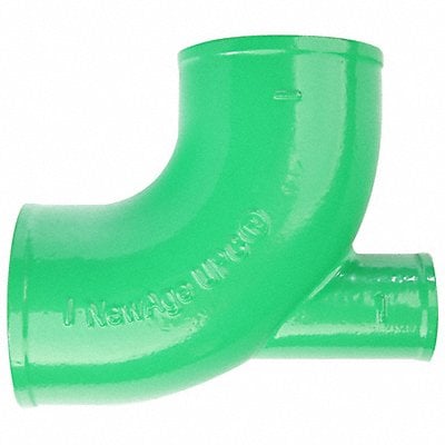 90 Bend Cast Iron 3 in Pipe Size Socket MPN:ZFB220275