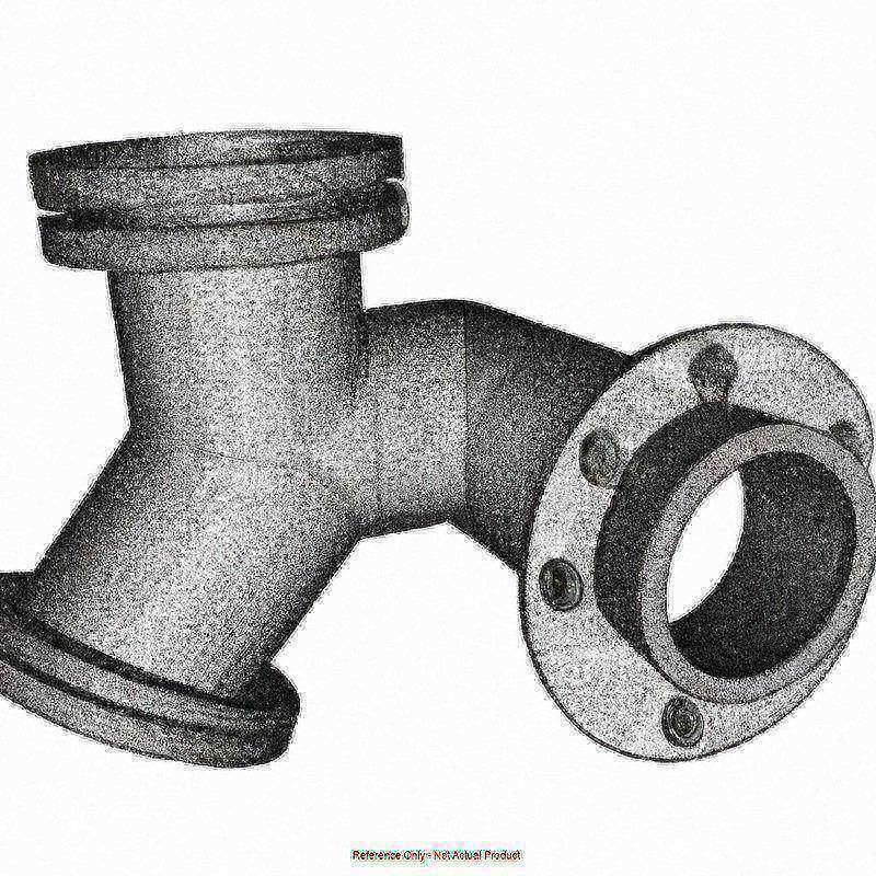 No-Hub Tapped Wye Cast Iron 3 x 3 x 2 in MPN:ZFB221388