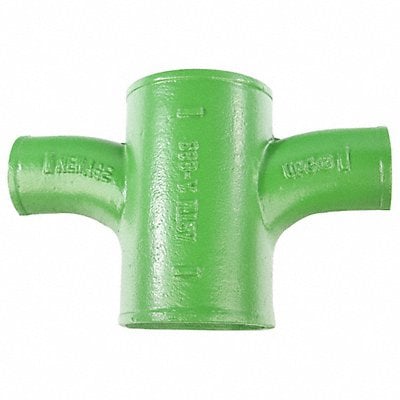 Sanitary Cross Cast Iron 3 in Socket MPN:ZFB221856