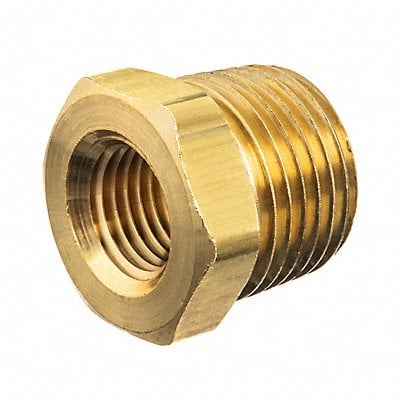 Hex Bushing Brass 1 x 1/8 in Class 125 MPN:ZUSA-PF-10227