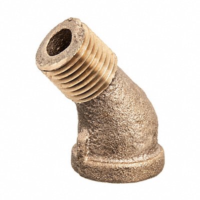 45 Street Elbow Brass 1 1/4 in NPT MPN:ZUSA-PF-10435