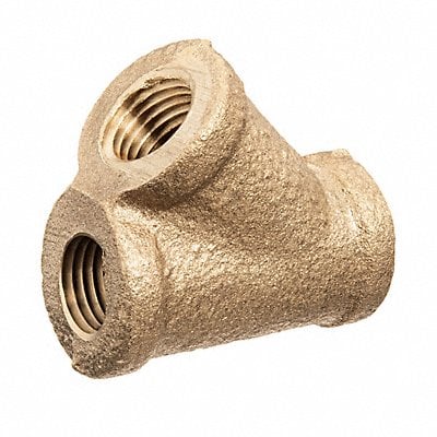 Wye Brass 3/4 in Pipe Size Female NPT MPN:ZUSA-PF-10518