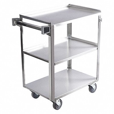 Utility Cart Assembled SS Silver MPN:60EF13