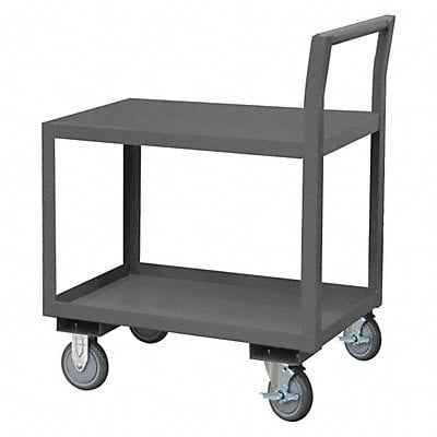 Low-Profile Utility Cart 1 200 lb Steel MPN:LDO-183640-2-4PU-08T