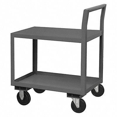 Low-Profile Utility Cart 1 200 lb Steel MPN:LDO-243640-2-4PU-08T