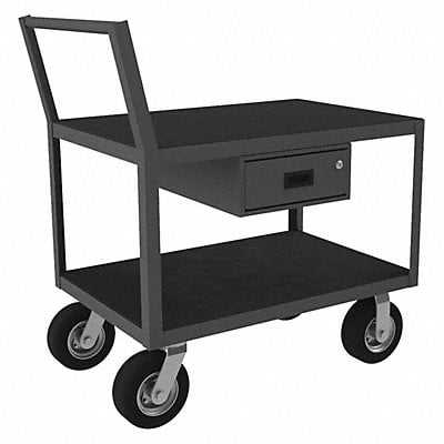 Instrument Cart 1 200 lb Steel MPN:LDO-243641-2-1DR-8SPN-95